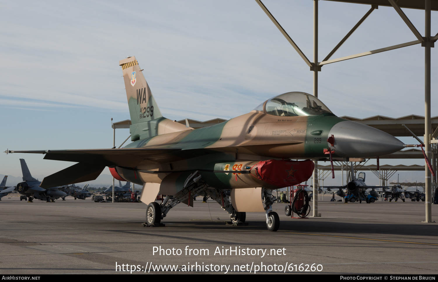 Aircraft Photo of 86-0299 / AF86-299 | General Dynamics F-16C Fighting Falcon | USA - Air Force | AirHistory.net #616260