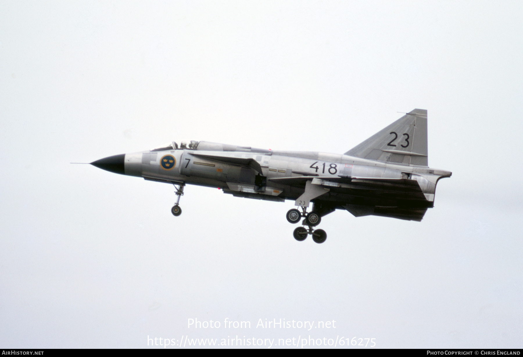 Aircraft Photo of 37026 | Saab AJ37 Viggen | Sweden - Air Force | AirHistory.net #616275