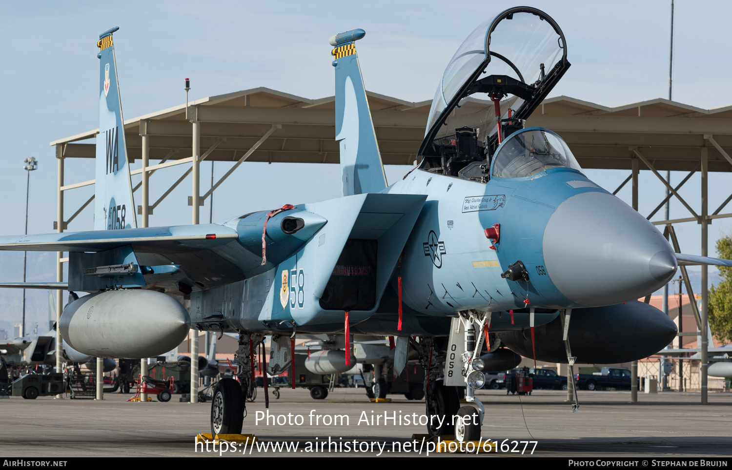 Aircraft Photo of 80-0058 / AF80-058 | McDonnell Douglas F-15D Eagle | USA - Air Force | AirHistory.net #616277