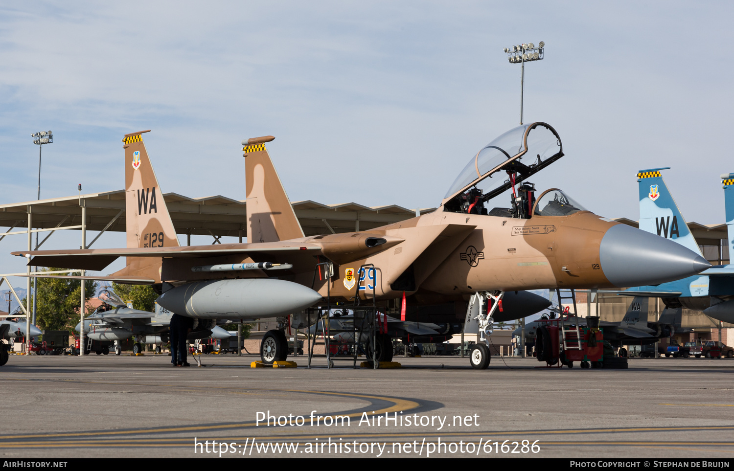 Aircraft Photo of 85-0129 / AF85-129 | McDonnell Douglas F-15D Eagle | USA - Air Force | AirHistory.net #616286