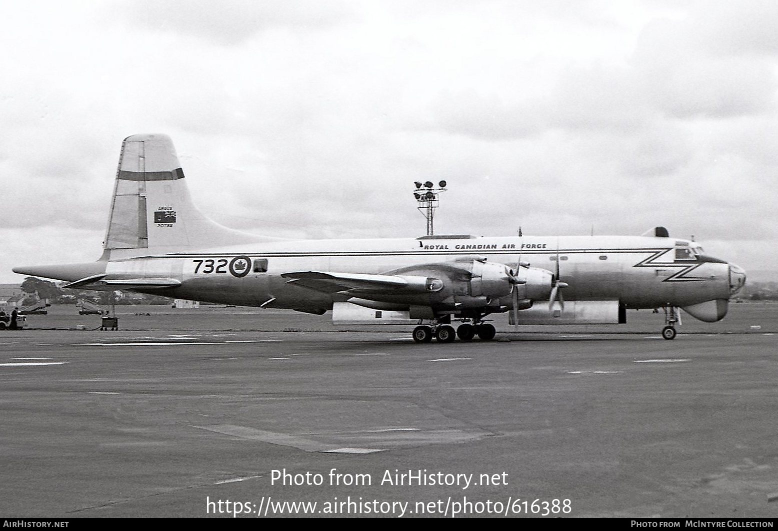 Aircraft Photo of 20732 | Canadair CP-107 Argus 2 (CL-28-2) | Canada - Air Force | AirHistory.net #616388