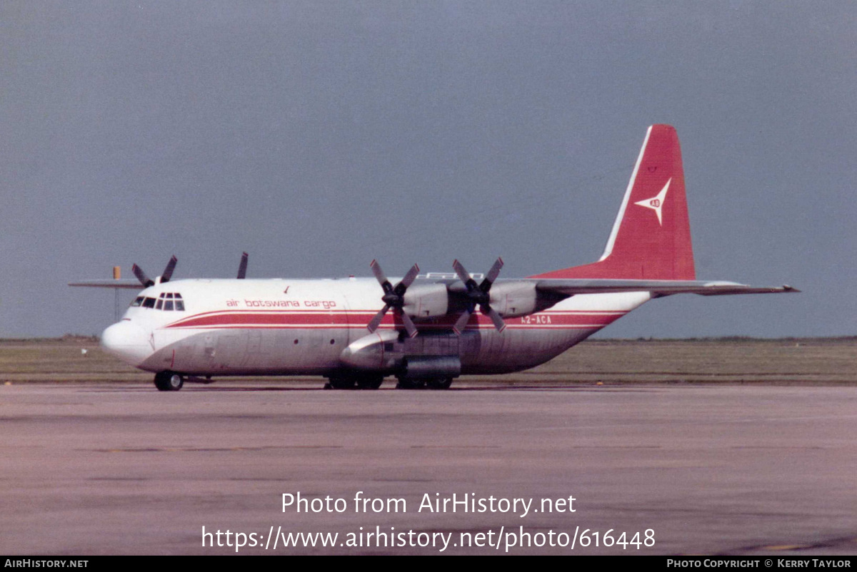 Aircraft Photo of A2-ACA | Lockheed L-100-30 Hercules (382G) | Air Botswana Cargo | AirHistory.net #616448