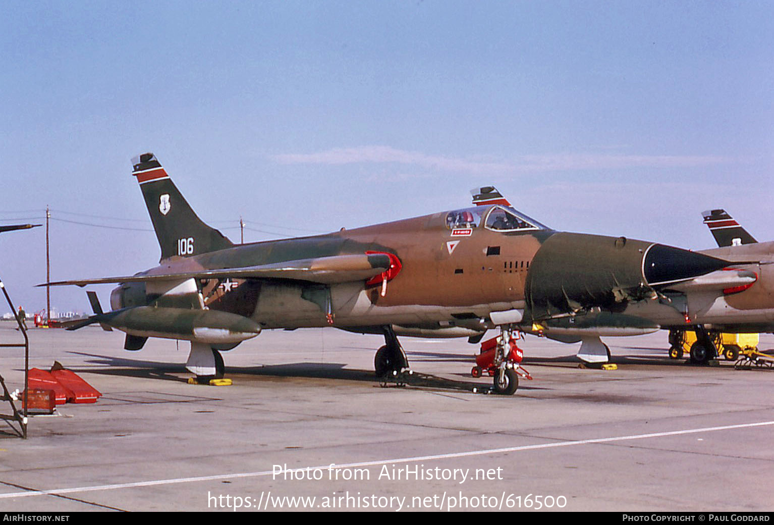 Aircraft Photo of 61-0106 / AF61-106 | Republic F-105D Thunderchief | USA - Air Force | AirHistory.net #616500