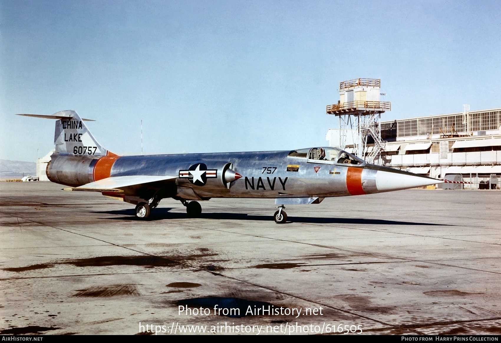 Aircraft Photo of 60757 / 757 | Lockheed F-104A Starfighter | USA - Navy | AirHistory.net #616505