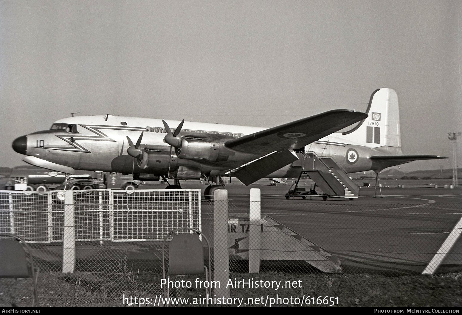 Aircraft Photo of 17510 | Canadair C-54GM North Star Mk1 (CL-2) | Canada - Air Force | AirHistory.net #616651