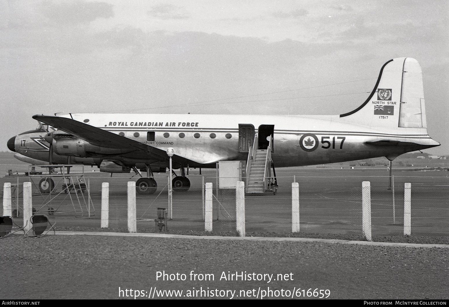 Aircraft Photo of 17517 | Canadair C-54GM North Star Mk1 (CL-2) | Canada - Air Force | AirHistory.net #616659