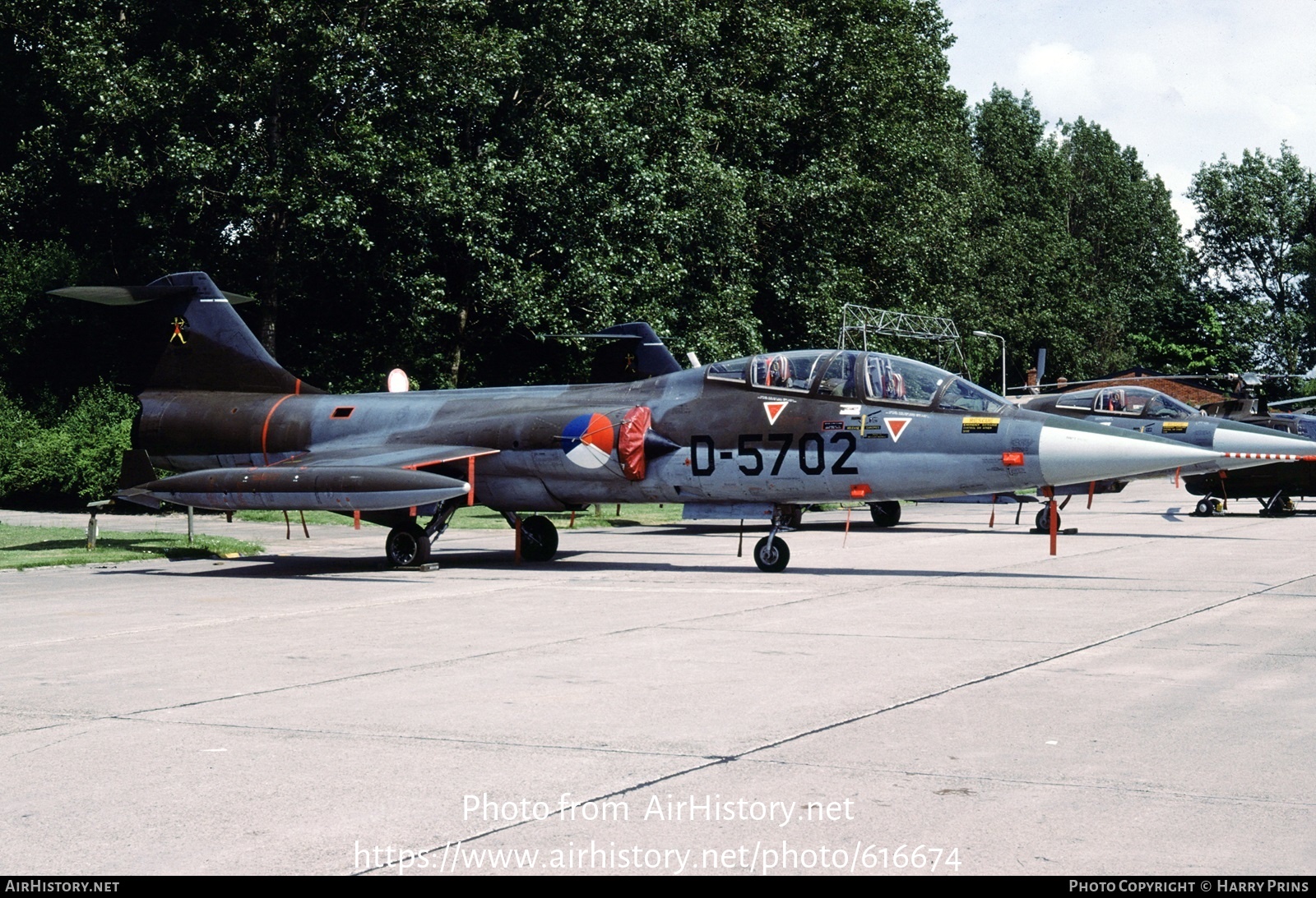 Aircraft Photo of D-5702 | Lockheed TF-104G Starfighter | Netherlands - Air Force | AirHistory.net #616674