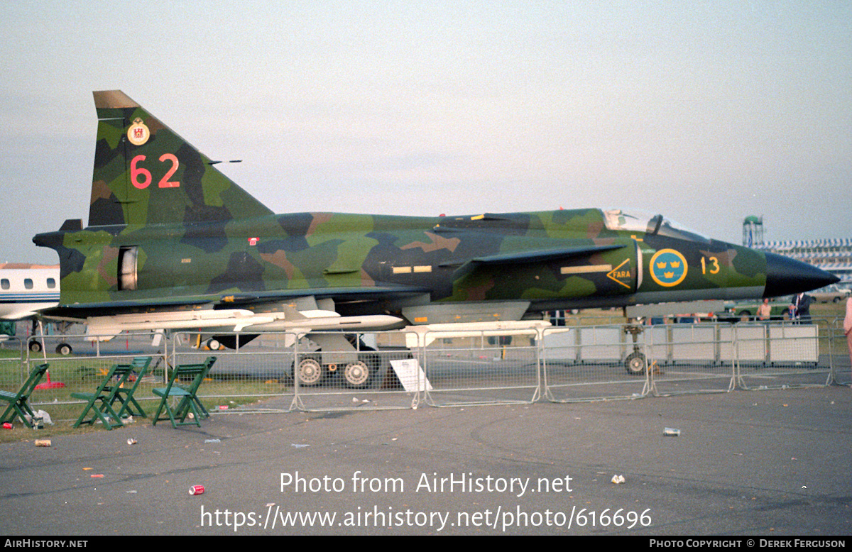 Aircraft Photo of 37322 | Saab JA37 Viggen | Sweden - Air Force | AirHistory.net #616696