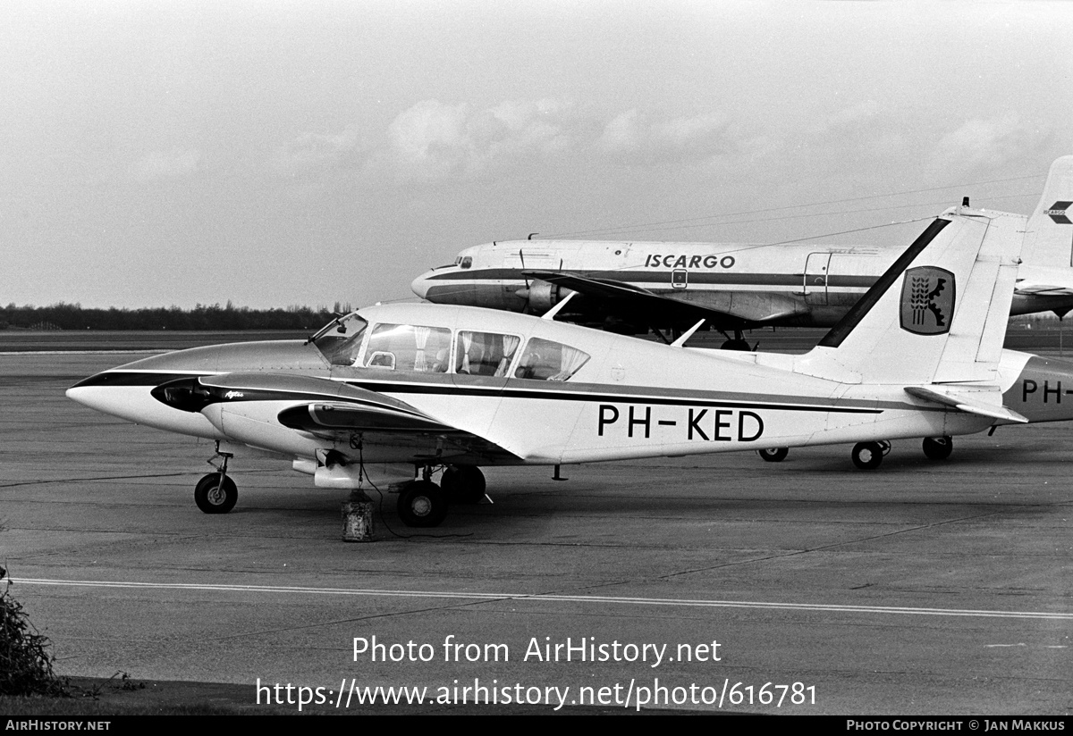 Aircraft Photo of PH-KED | Piper PA-23-250 Aztec E | Kuiken Vliegbedrijf | AirHistory.net #616781