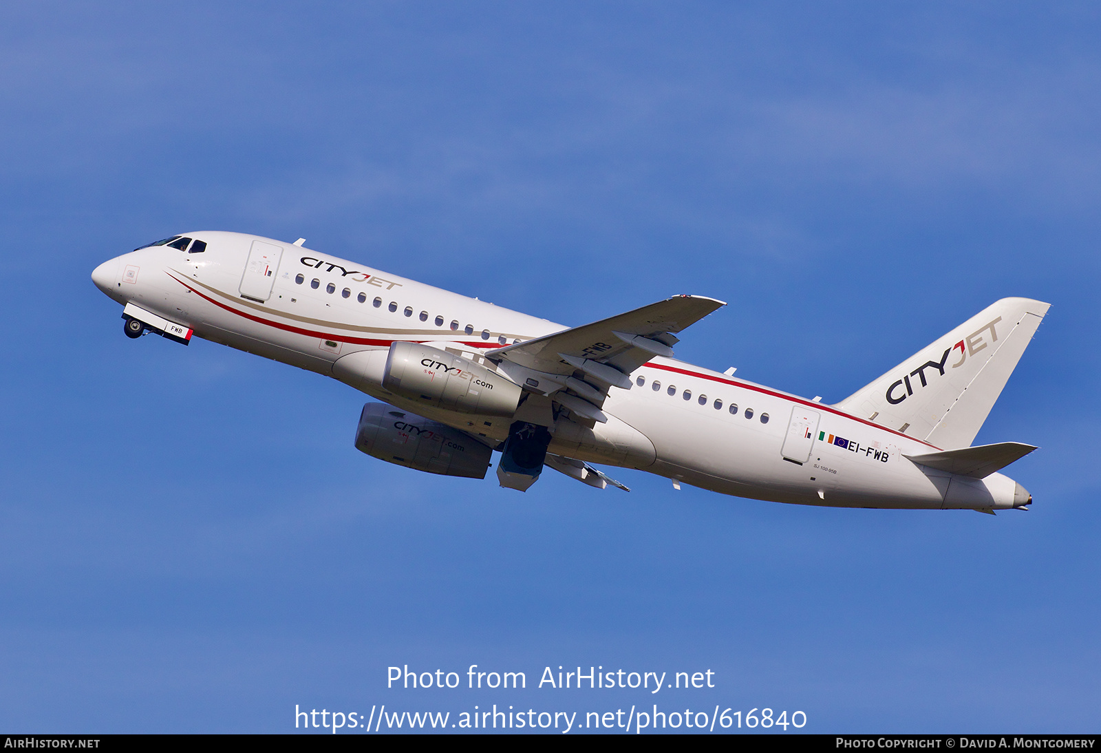 Aircraft Photo of EI-FWB | Sukhoi SSJ-100-95B Superjet 100 (RRJ-95B) | CityJet | AirHistory.net #616840