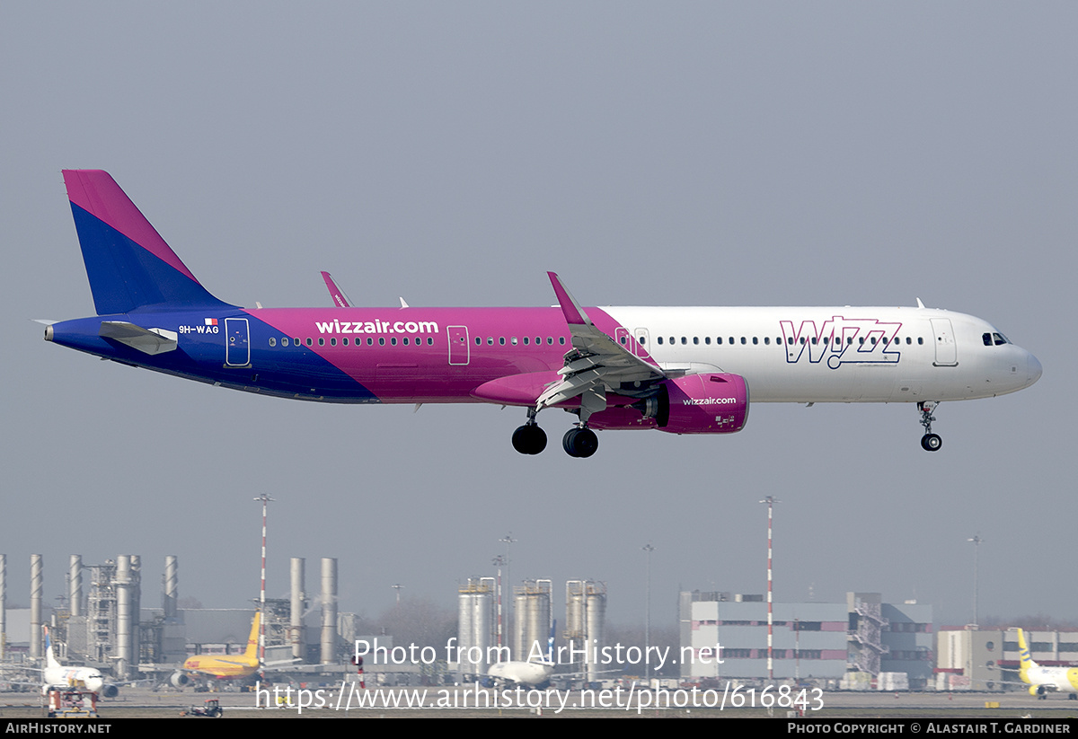 Aircraft Photo of 9H-WAG | Airbus A321-271NX | AirHistory.net #616843