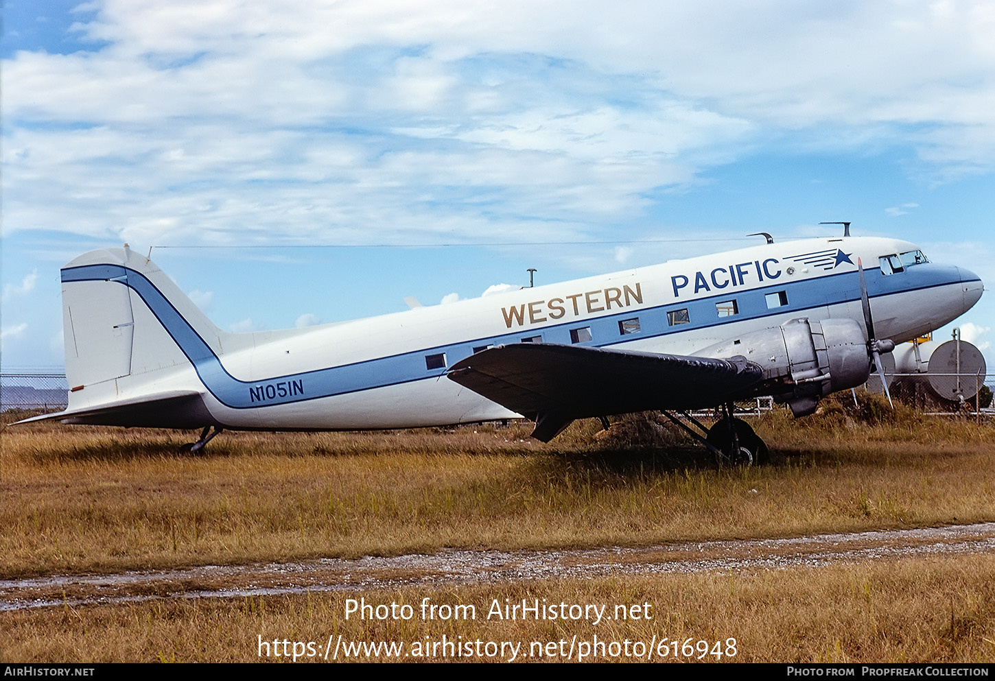 Aircraft Photo of N1051N | Douglas C-47A Skytrain | Western Pacific | AirHistory.net #616948