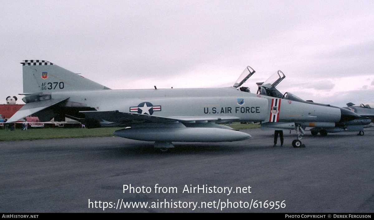 Aircraft Photo of 66-0370 / AF66-370 | McDonnell Douglas F-4E Phantom II | USA - Air Force | AirHistory.net #616956