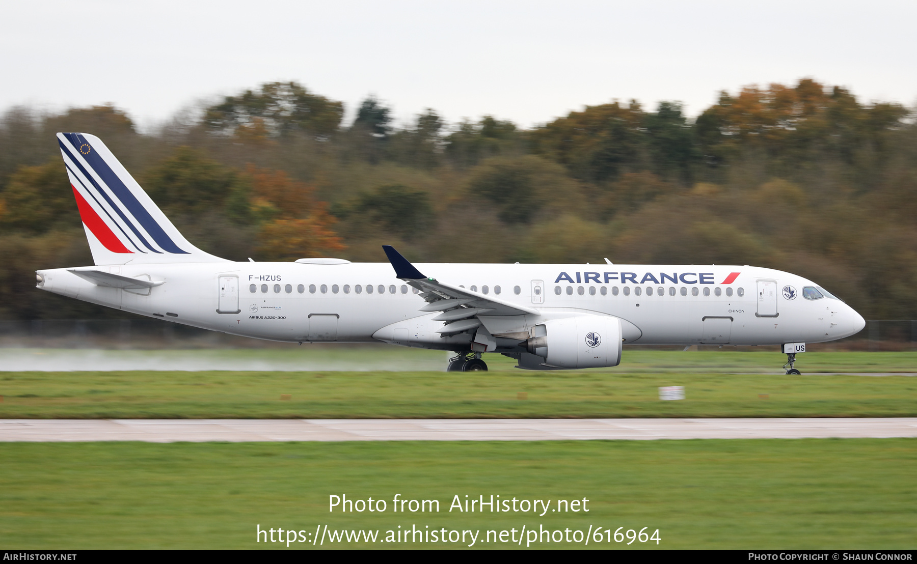 Aircraft Photo of F-HZUS | Airbus A220-371 (BD-500-1A11) | Air France | AirHistory.net #616964