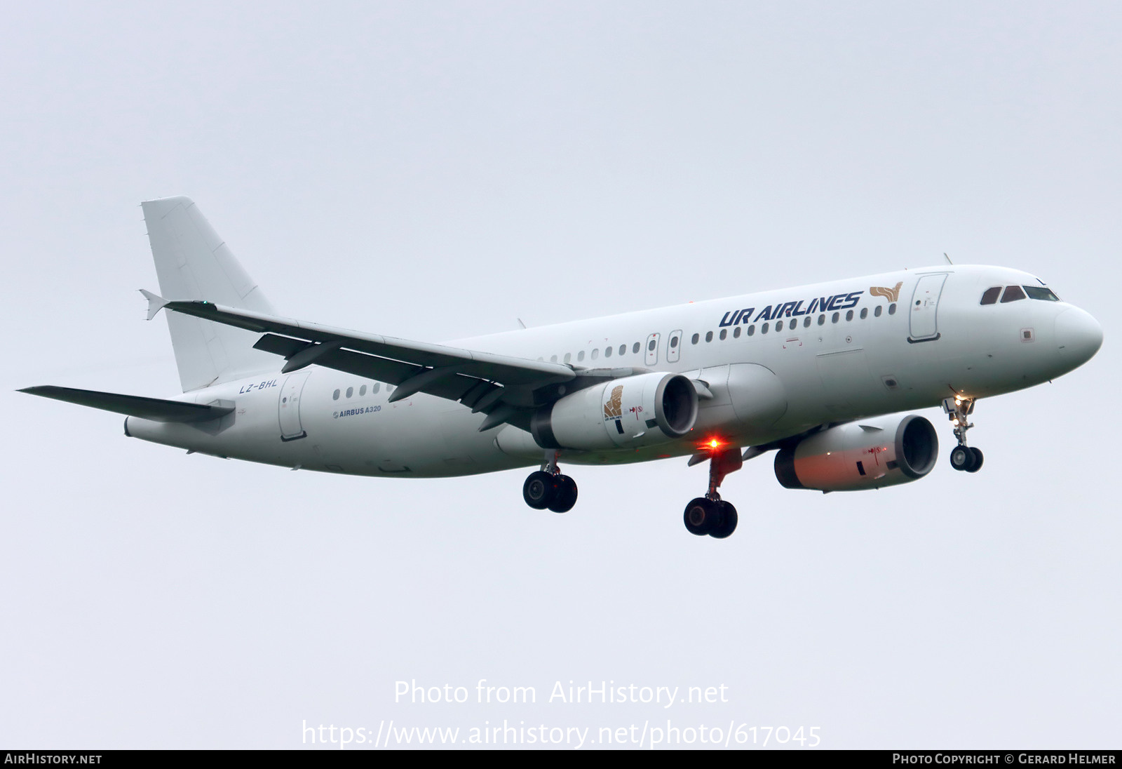 Aircraft Photo of LZ-BHL | Airbus A320-232 | UR Airlines | AirHistory.net #617045