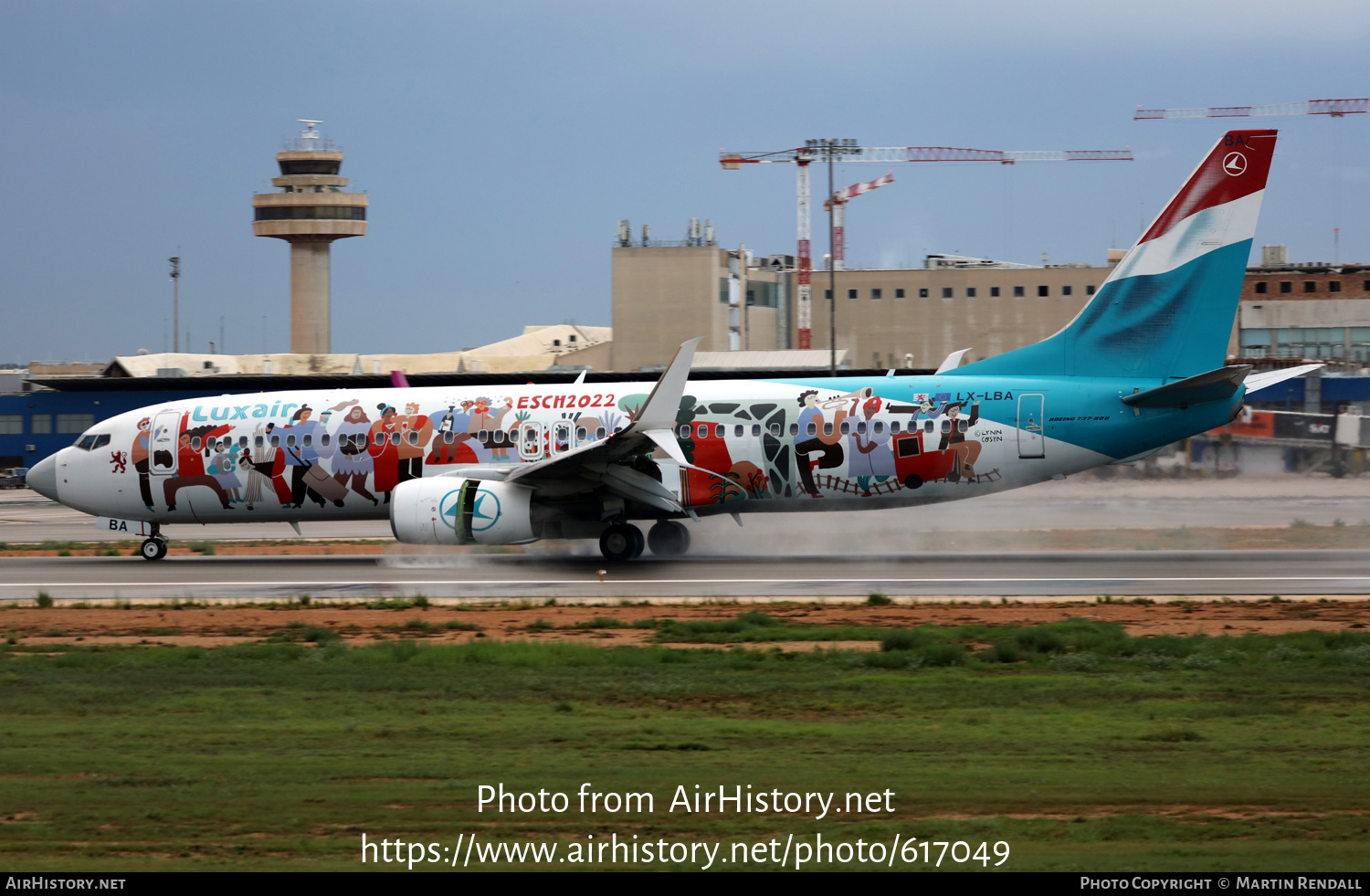 Aircraft Photo of LX-LBA | Boeing 737-8C9 | Luxair | AirHistory.net #617049