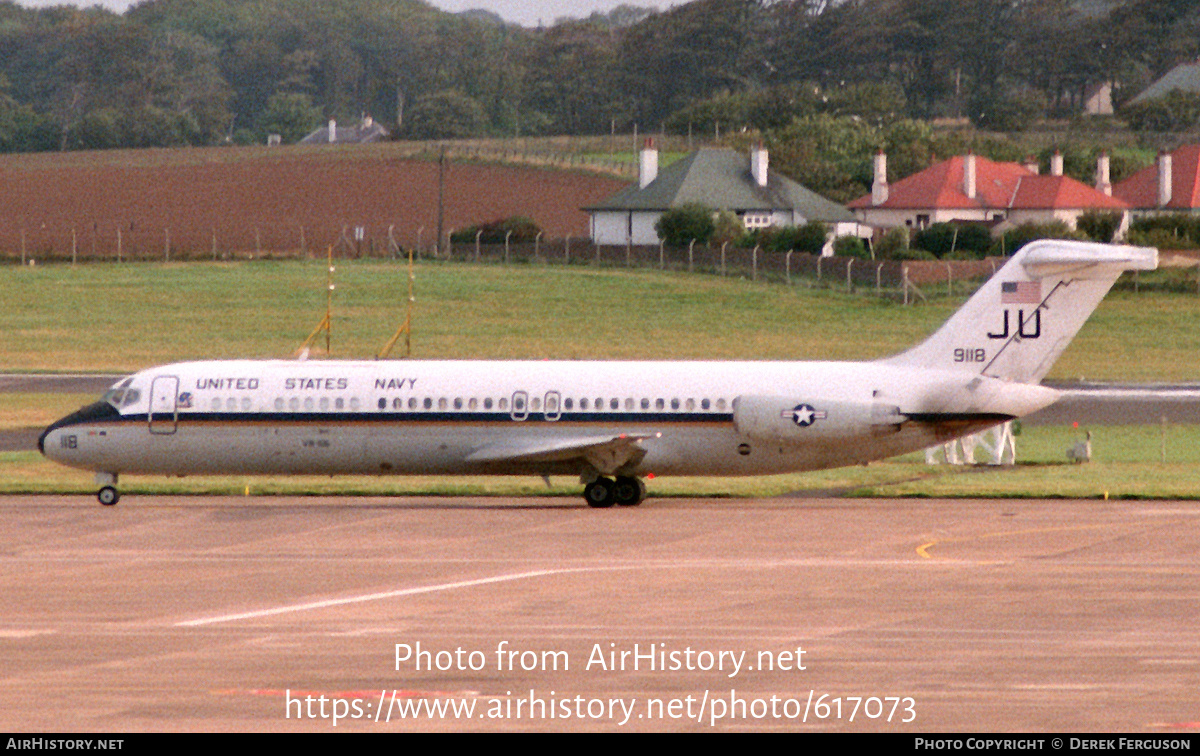 Aircraft Photo of 159118 / 9118 | McDonnell Douglas C-9B Skytrain II | USA - Navy | AirHistory.net #617073