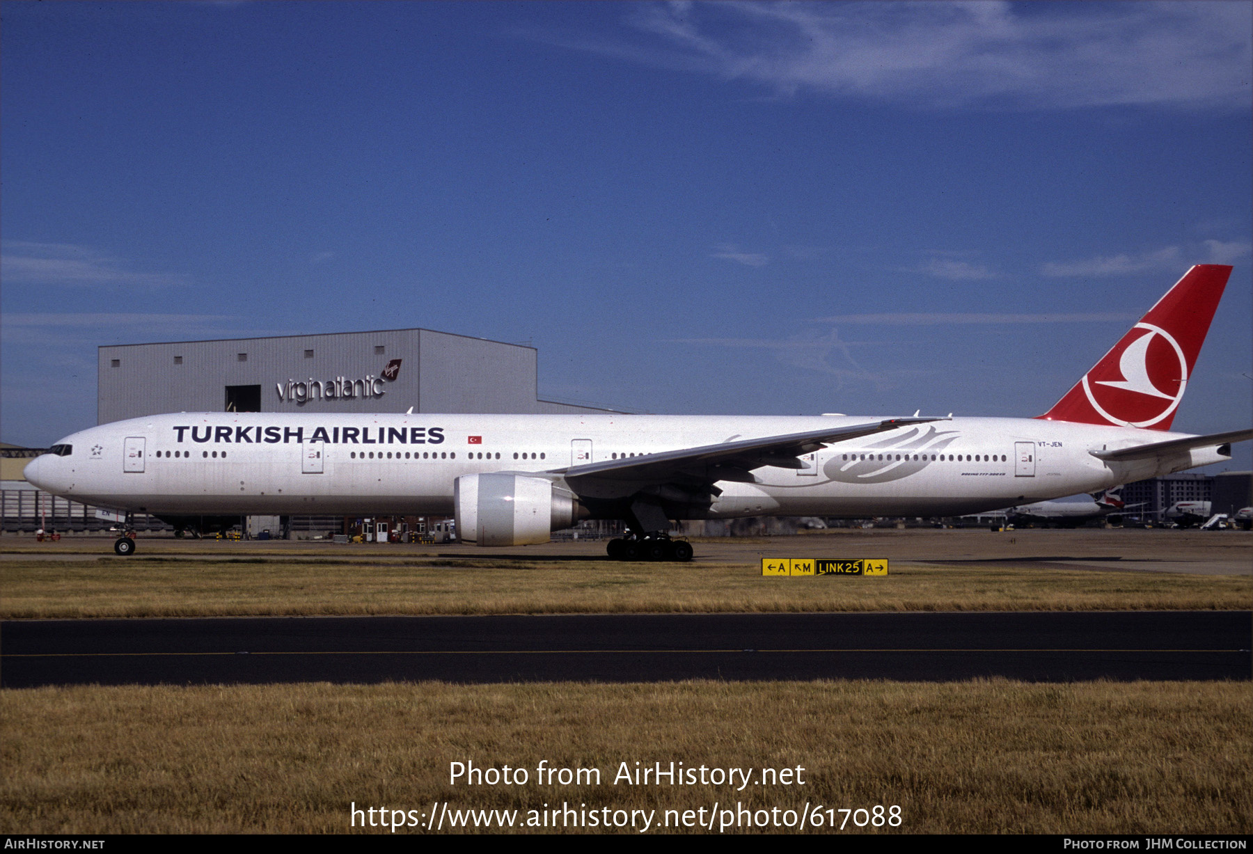 Aircraft Photo of VT-JEN | Boeing 777-35R/ER | Turkish Airlines | AirHistory.net #617088