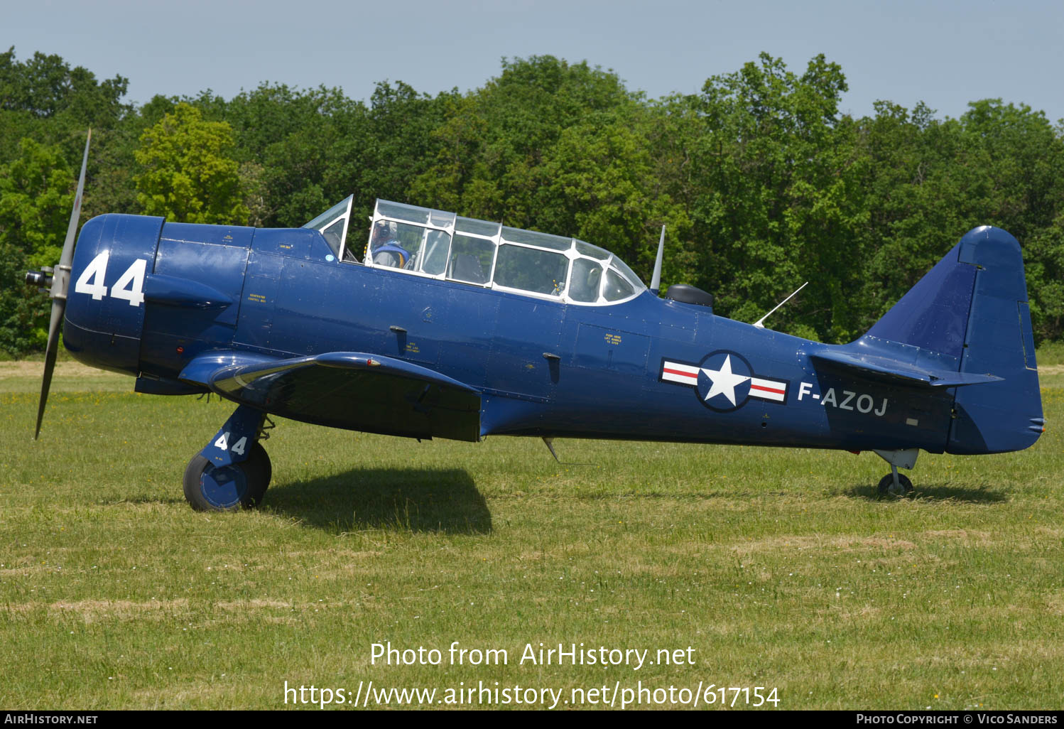 Aircraft Photo of F-AZOJ | North American Harvard Mk4 | AirHistory.net #617154