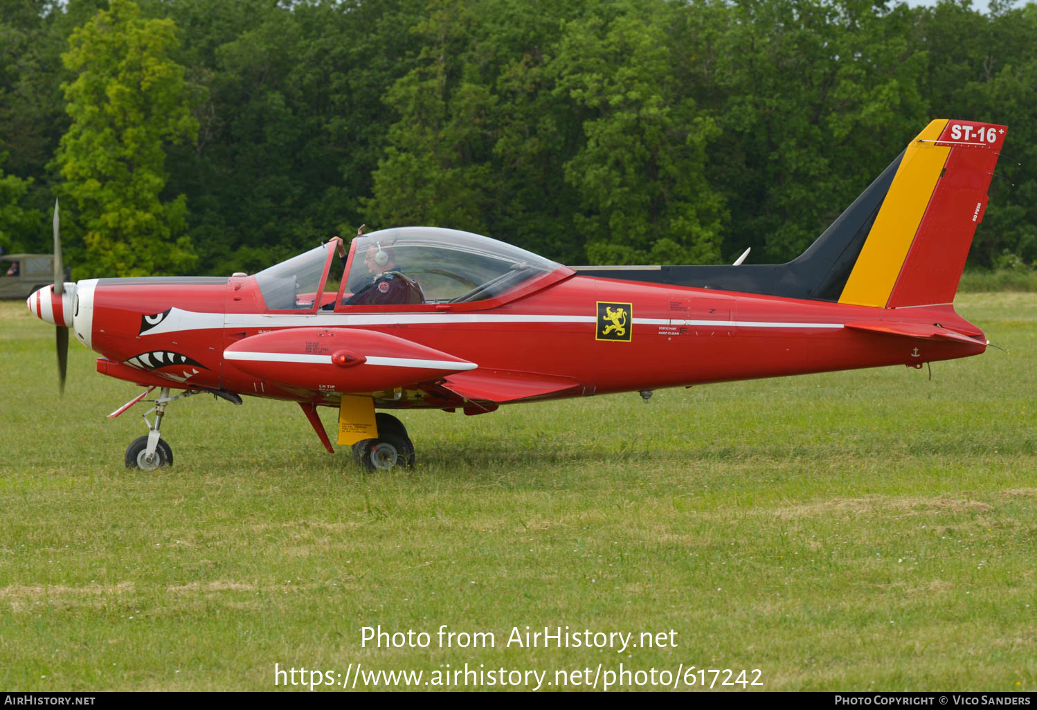 Aircraft Photo of ST-16 | SIAI-Marchetti SF-260M+ | Belgium - Air Force | AirHistory.net #617242