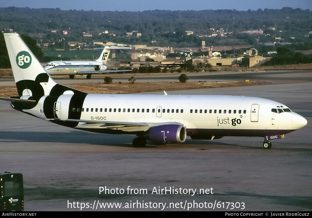 Aircraft Photo of G-IGOC | Boeing 737-3Y0 | Go Fly | AirHistory.net #617303