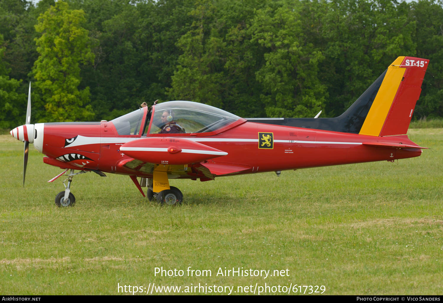 Aircraft Photo of ST-15 | SIAI-Marchetti SF-260M+ | Belgium - Air Force | AirHistory.net #617329