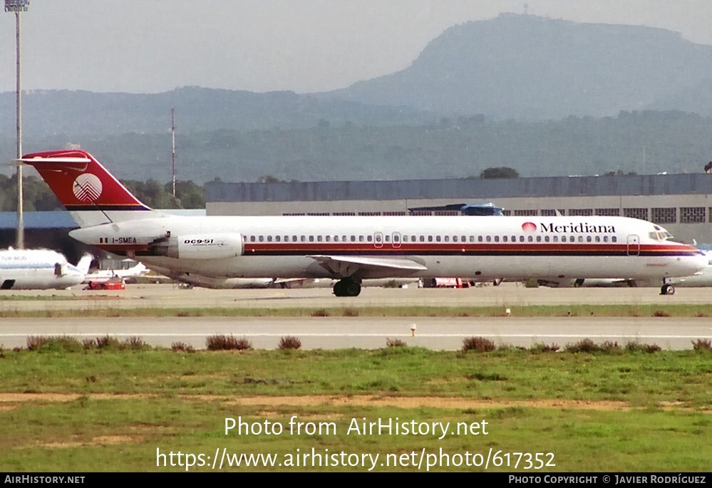 Aircraft Photo of I-SMEA | McDonnell Douglas DC-9-51 | Meridiana | AirHistory.net #617352