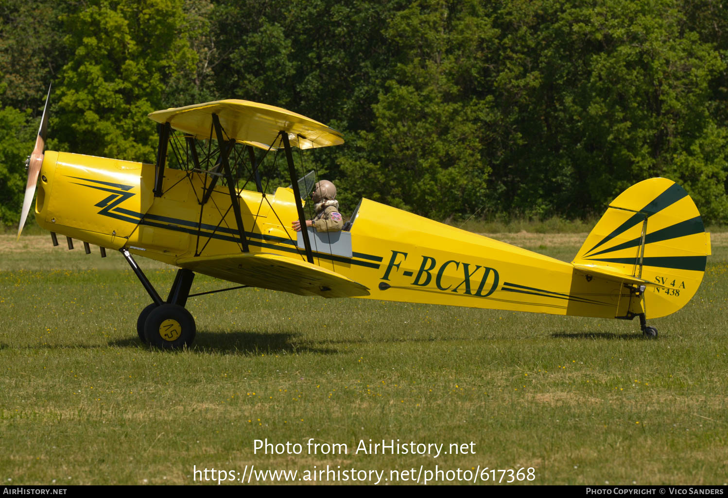 Aircraft Photo of F-BCXD | Stampe-Vertongen SV-4A | AirHistory.net #617368