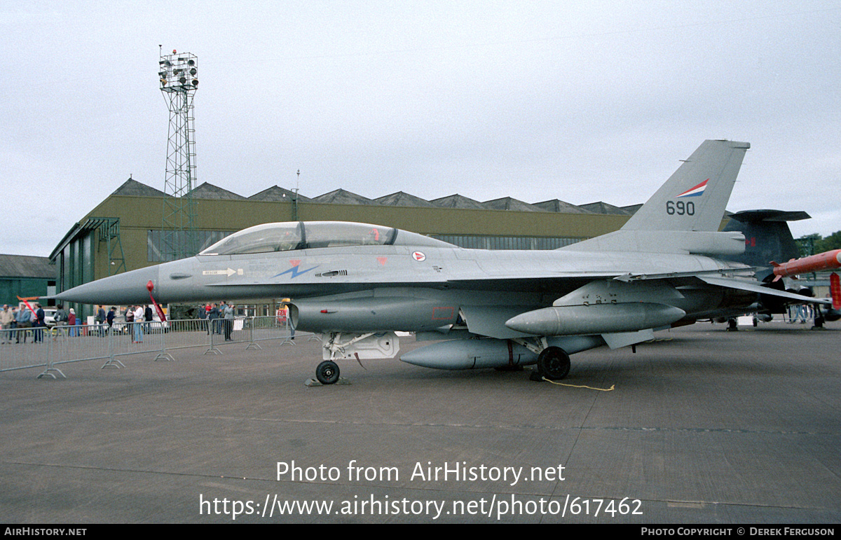 Aircraft Photo of 690 | General Dynamics F-16B Fighting Falcon | Norway - Air Force | AirHistory.net #617462