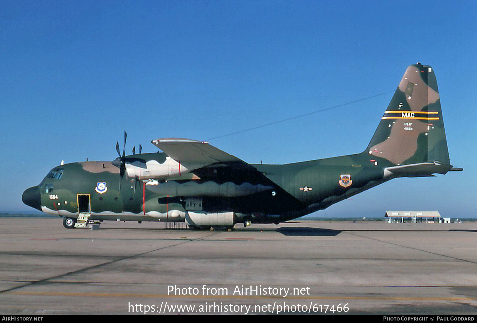 Aircraft Photo of 74-1664 / 41664 | Lockheed C-130H Hercules | USA - Air Force | AirHistory.net #617466