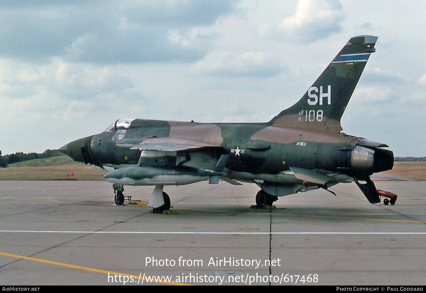 Aircraft Photo of 61-0108 / AF61-108 | Republic F-105D Thunderchief | USA - Air Force | AirHistory.net #617468