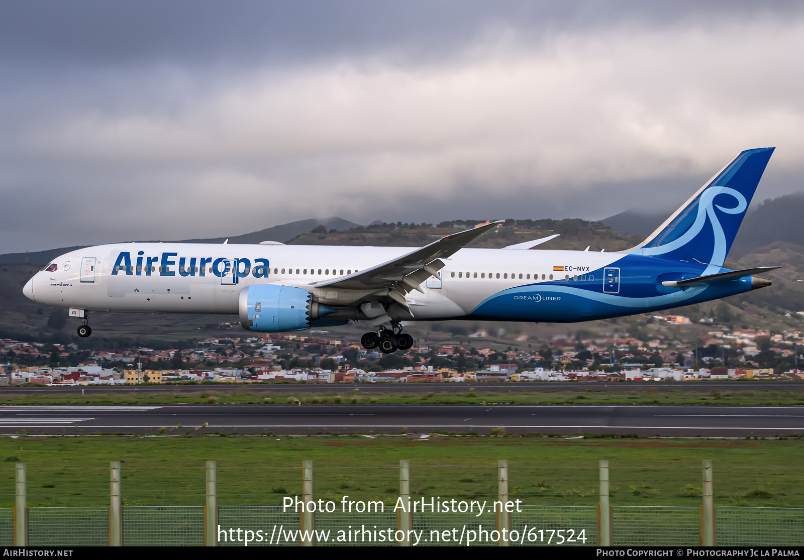 Aircraft Photo of EC-NVX | Boeing 787-9 Dreamliner | Air Europa | AirHistory.net #617524