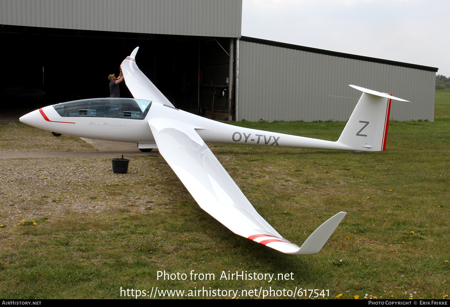 Aircraft Photo of OY-TVX | Schempp-Hirth Duo Discus | AirHistory.net #617541