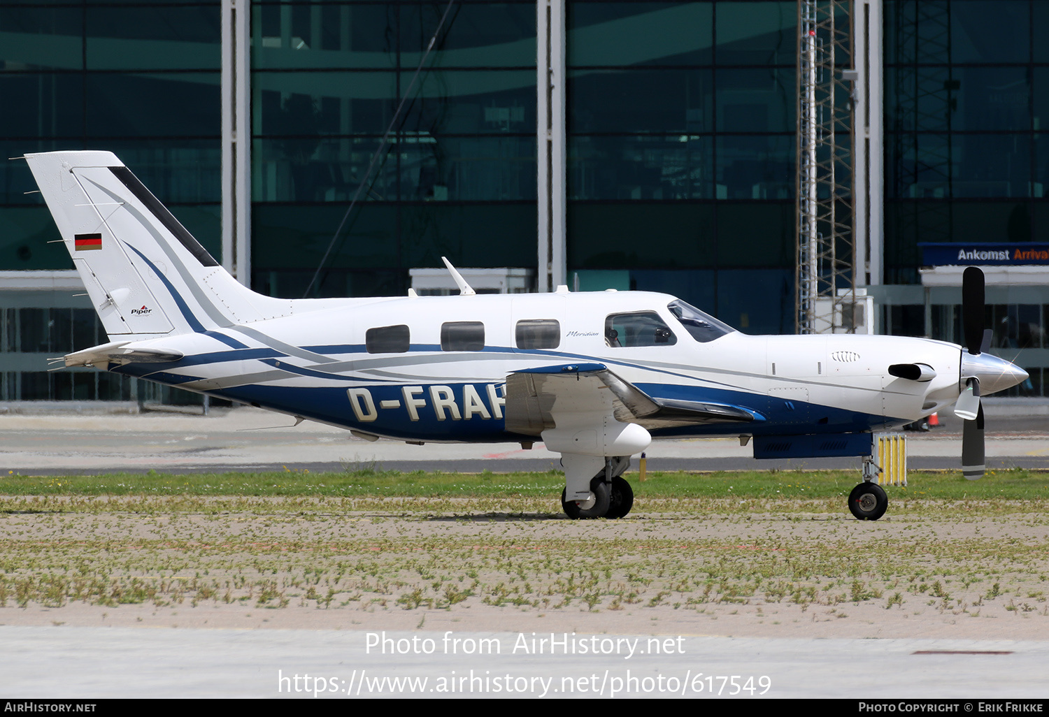 Aircraft Photo of D-FRAH | Piper PA-46-500TP Meridian | AirHistory.net #617549