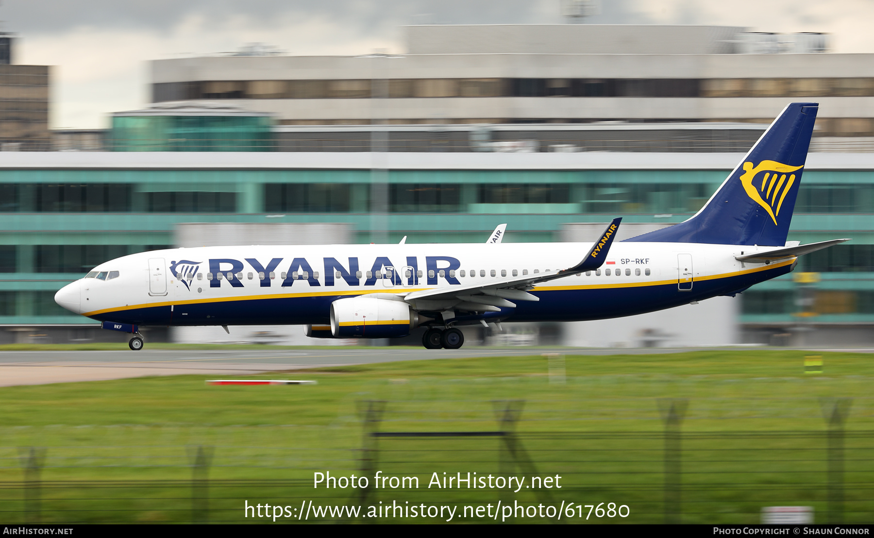 Aircraft Photo of SP-RKF | Boeing 737-800 | Ryanair | AirHistory.net #617680