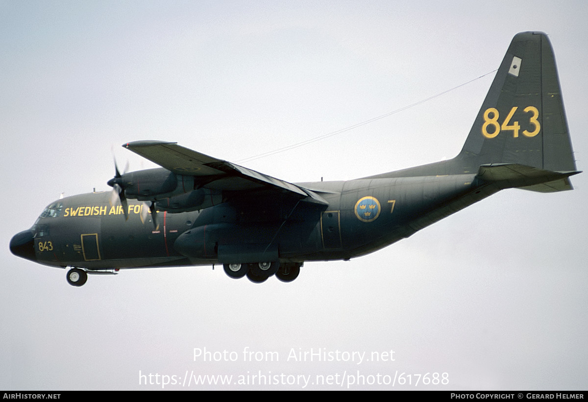 Aircraft Photo of 84003 | Lockheed Tp84 Hercules | Sweden - Air Force | AirHistory.net #617688