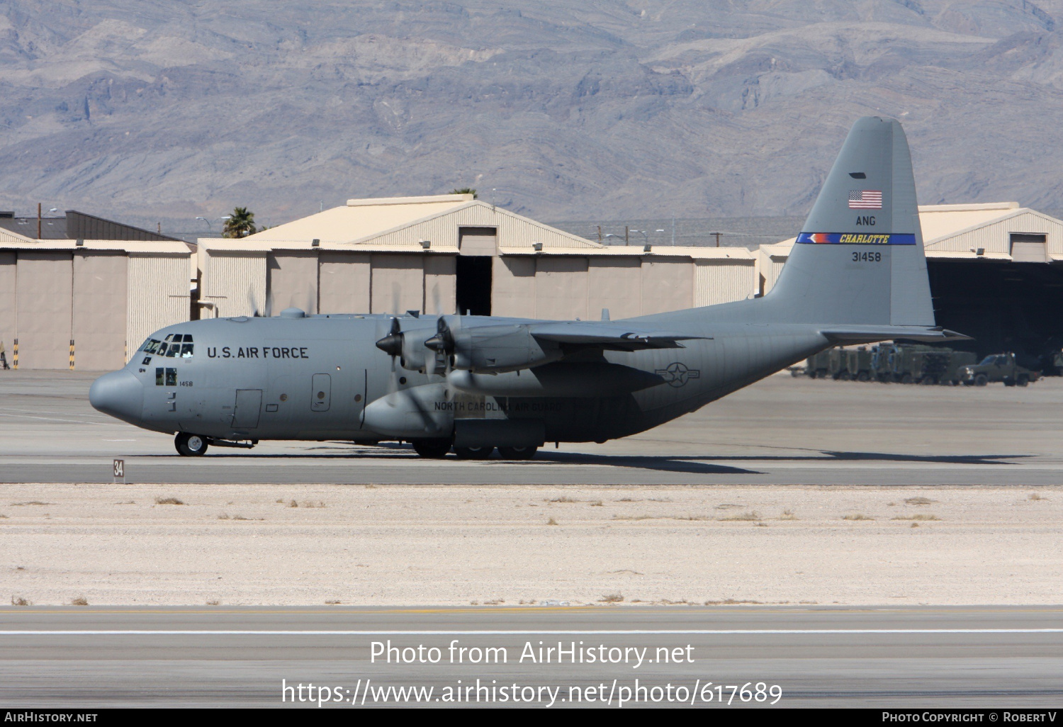 Aircraft Photo of 93-1458 / 31458 | Lockheed C-130H-3 Hercules | USA - Air Force | AirHistory.net #617689