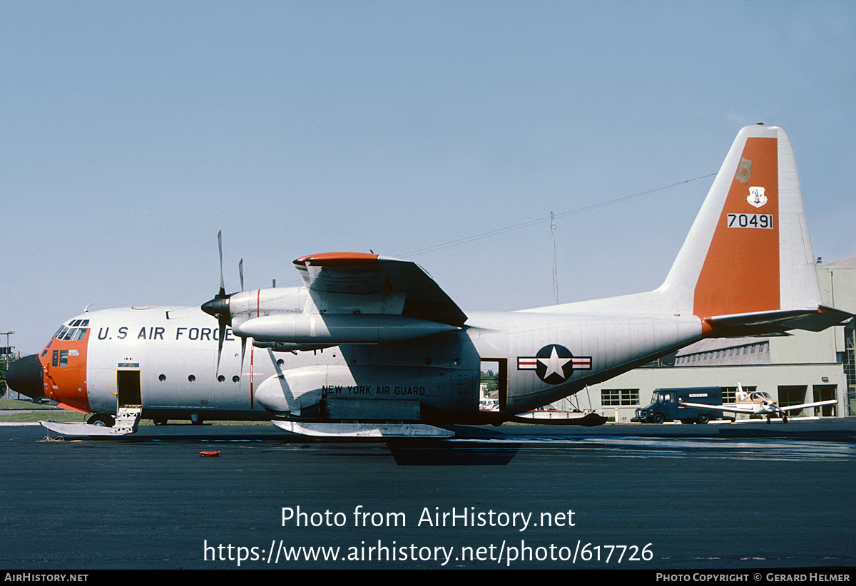 Aircraft Photo of 57-491 / 70491 | Lockheed C-130D Hercules (L-182) | USA - Air Force | AirHistory.net #617726