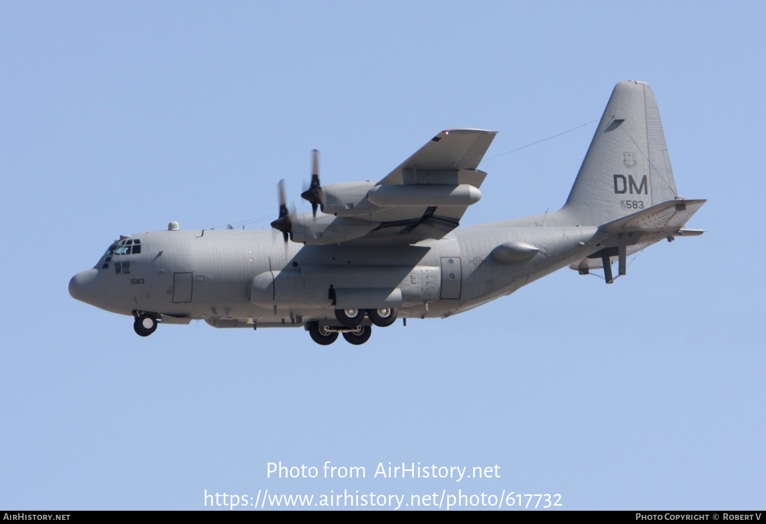 Aircraft Photo of 73-1583 / 31583 | Lockheed EC-130H Hercules (L-382) | USA - Air Force | AirHistory.net #617732