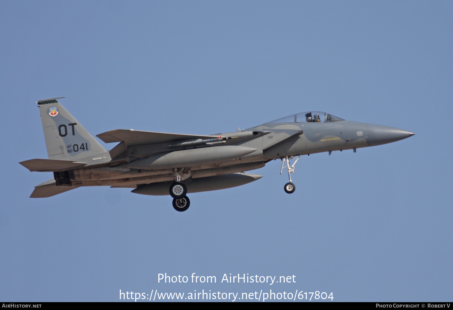 Aircraft Photo of 80-0041 / AF80-041 | McDonnell Douglas F-15C Eagle | USA - Air Force | AirHistory.net #617804