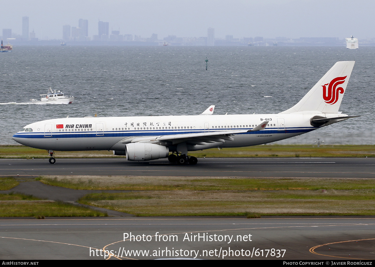 Aircraft Photo of B-6113 | Airbus A330-243 | Air China | AirHistory.net #617837