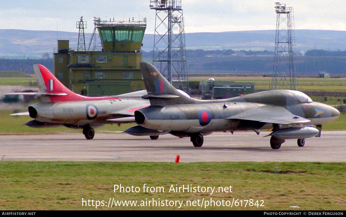 Aircraft Photo of XL591 | Hawker Hunter T7 | UK - Air Force | AirHistory.net #617842