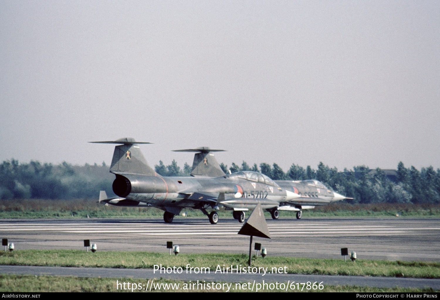 Aircraft Photo of D-5702 | Lockheed TF-104G Starfighter | Netherlands - Air Force | AirHistory.net #617866