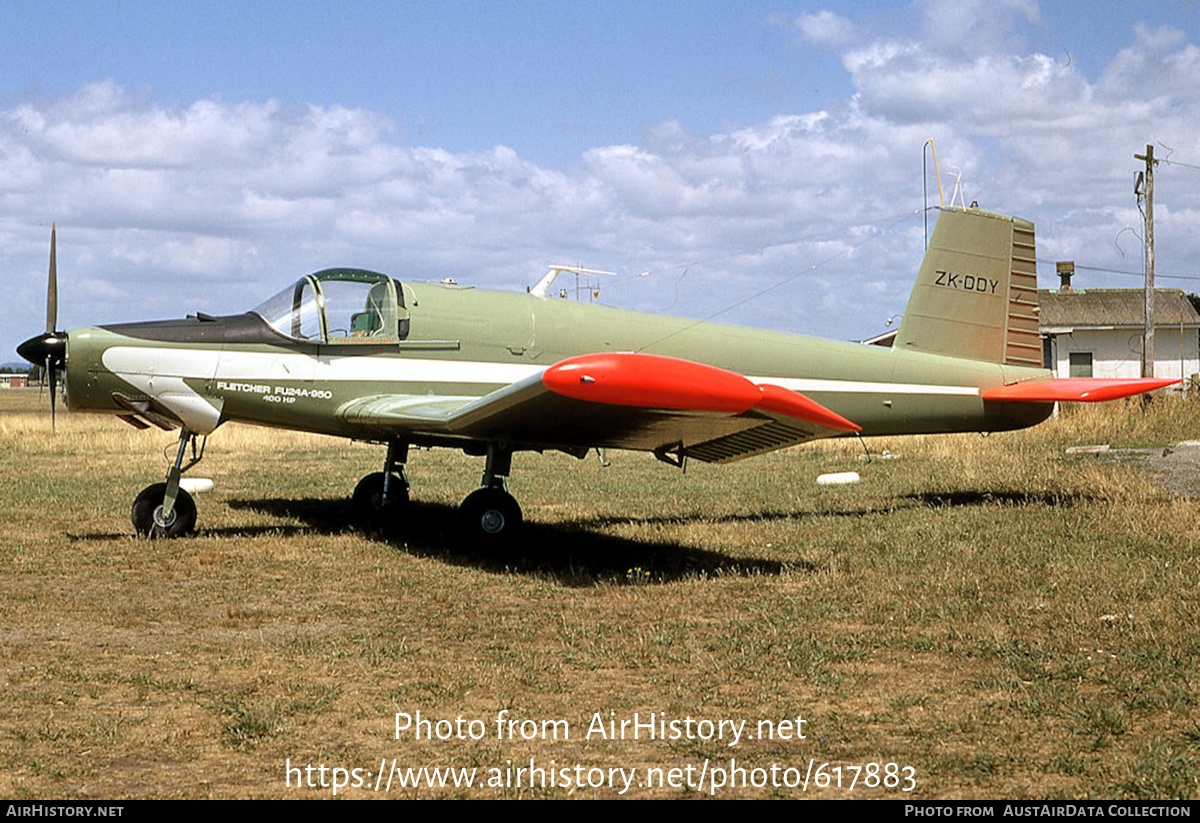 Aircraft Photo of ZK-DDY | Fletcher FU-24-950 | AirHistory.net #617883