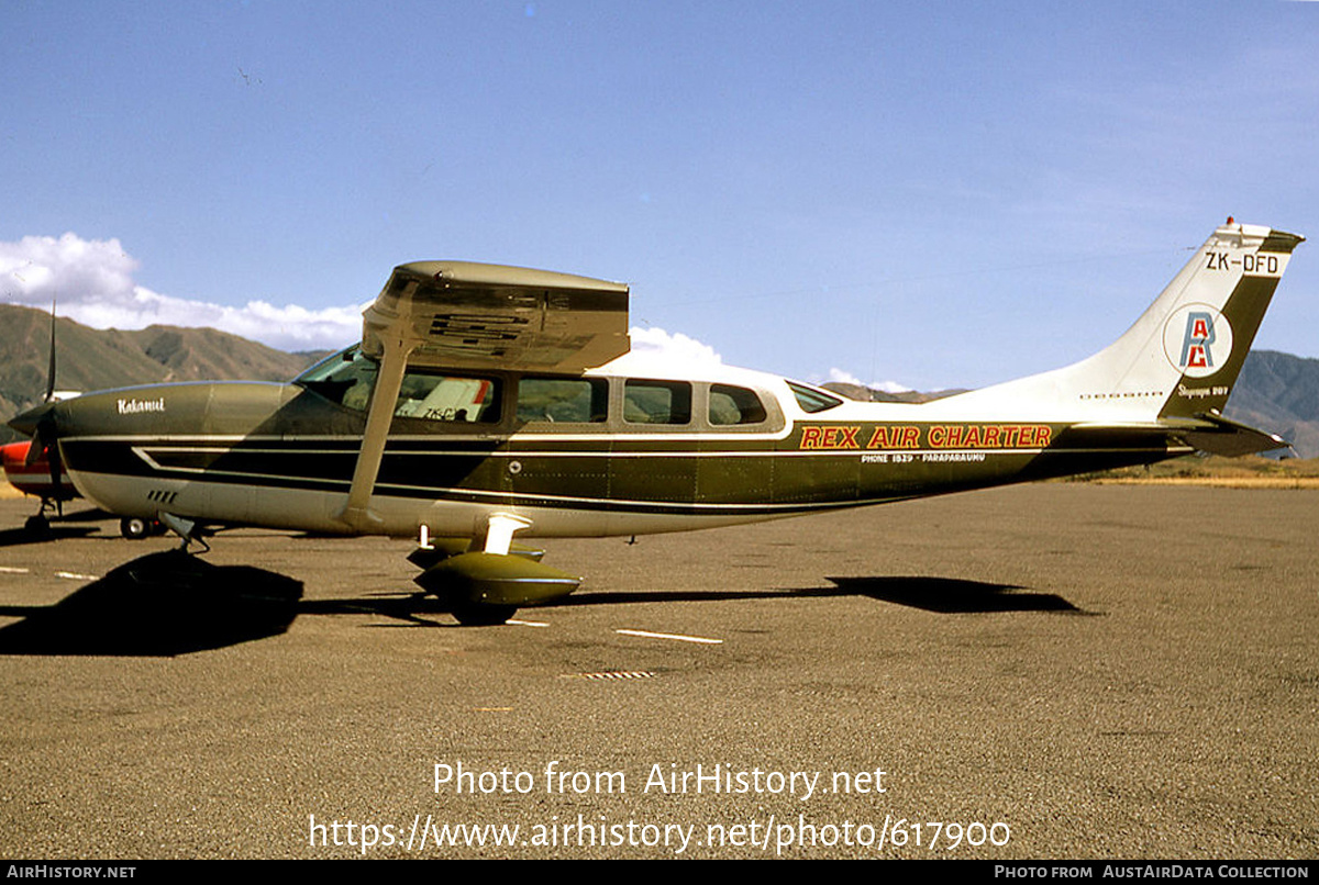 Aircraft Photo of ZK-DFD | Cessna 207 Skywagon 207 | Rex Air Charter | AirHistory.net #617900