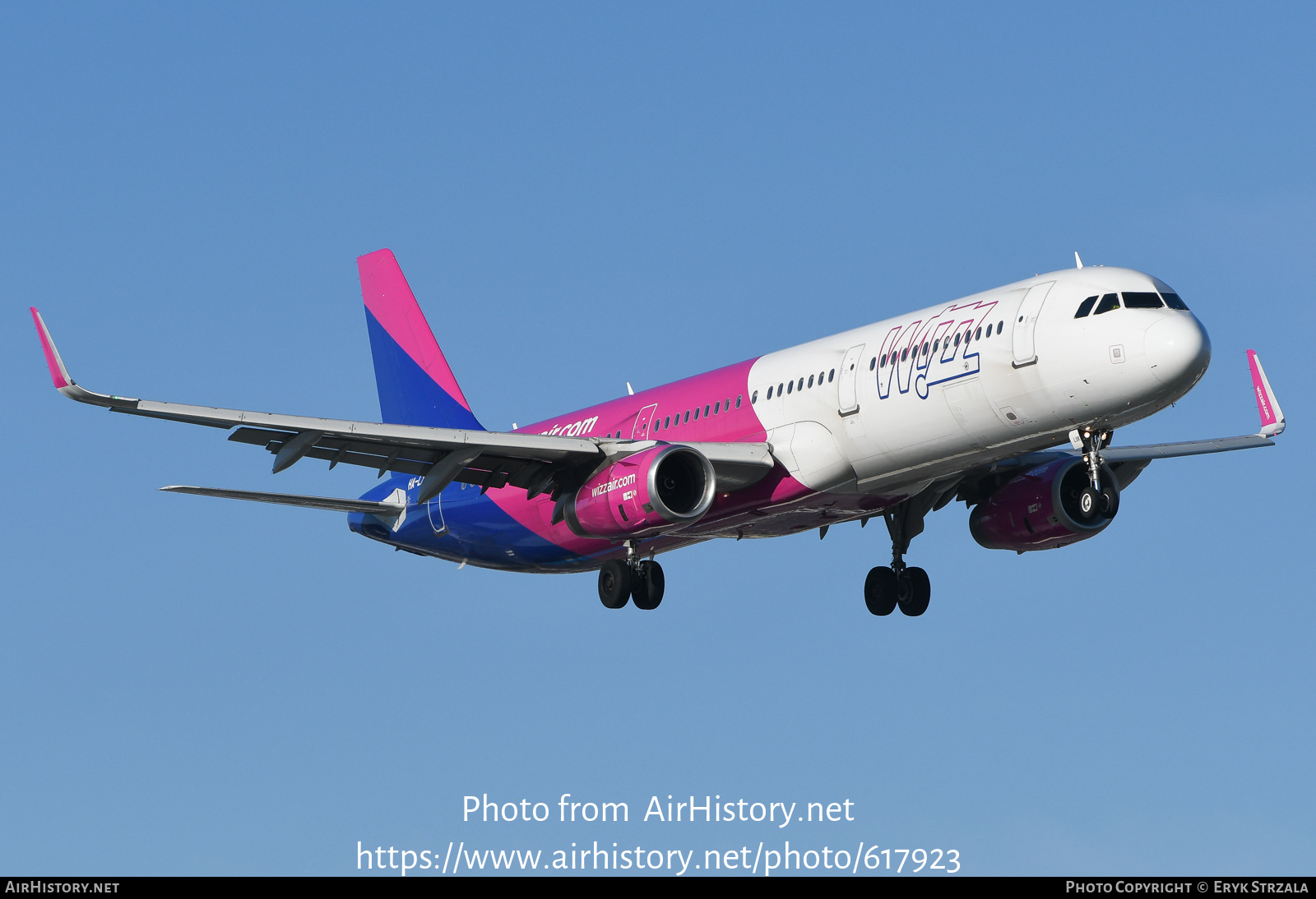 Aircraft Photo of HA-LXK | Airbus A321-231 | Wizz Air | AirHistory.net #617923