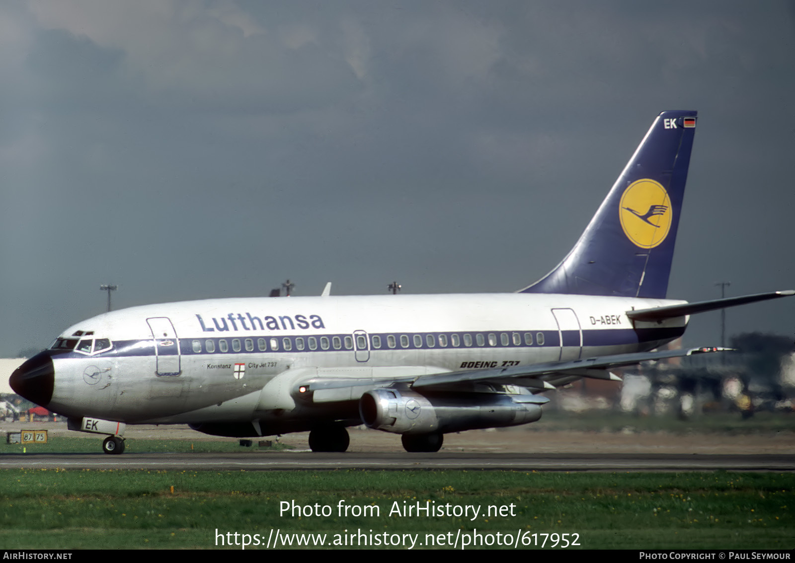 Aircraft Photo of D-ABEK | Boeing 737-130 | Lufthansa | AirHistory.net #617952