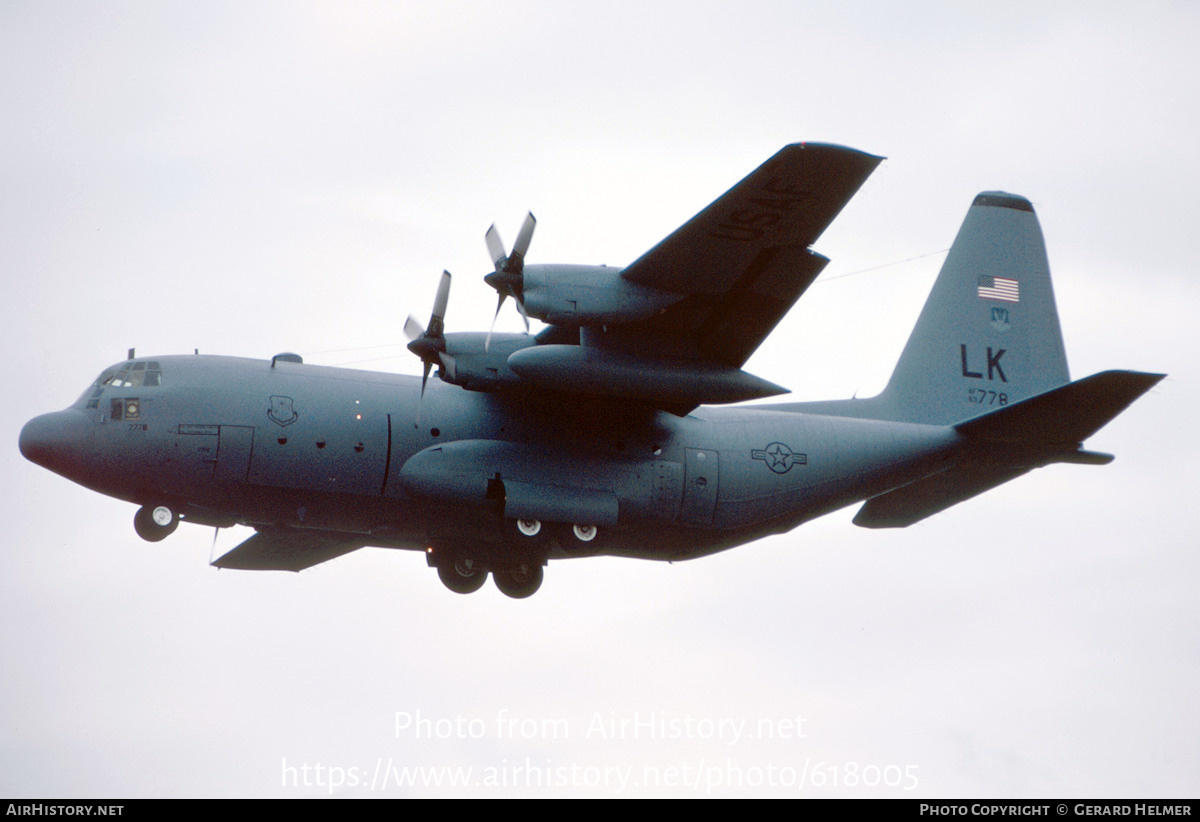 Aircraft Photo of 63-7778 / AF63-778 | Lockheed C-130E Hercules (L-382) | USA - Air Force | AirHistory.net #618005