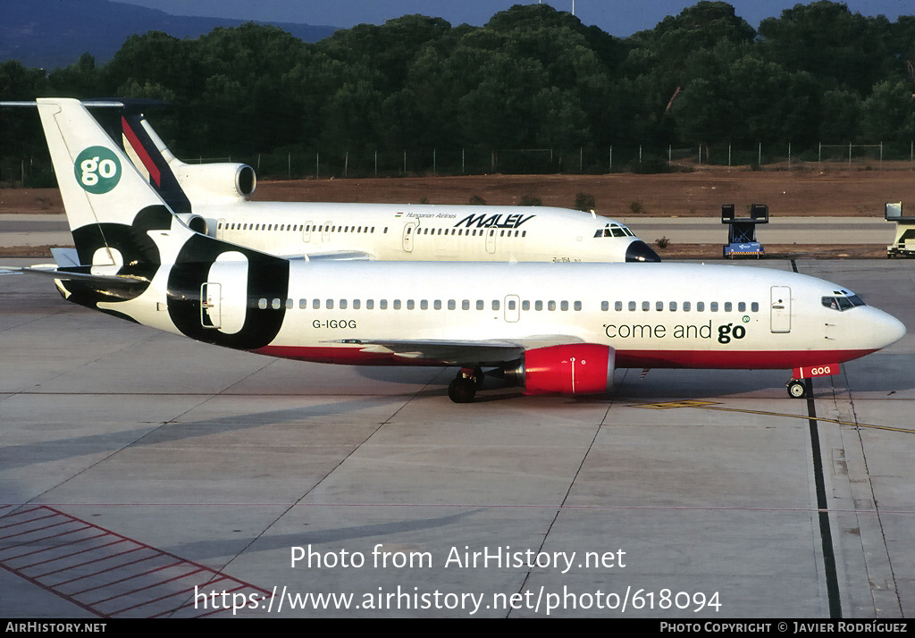 Aircraft Photo of G-IGOG | Boeing 737-3Y0 | Go Fly | AirHistory.net #618094