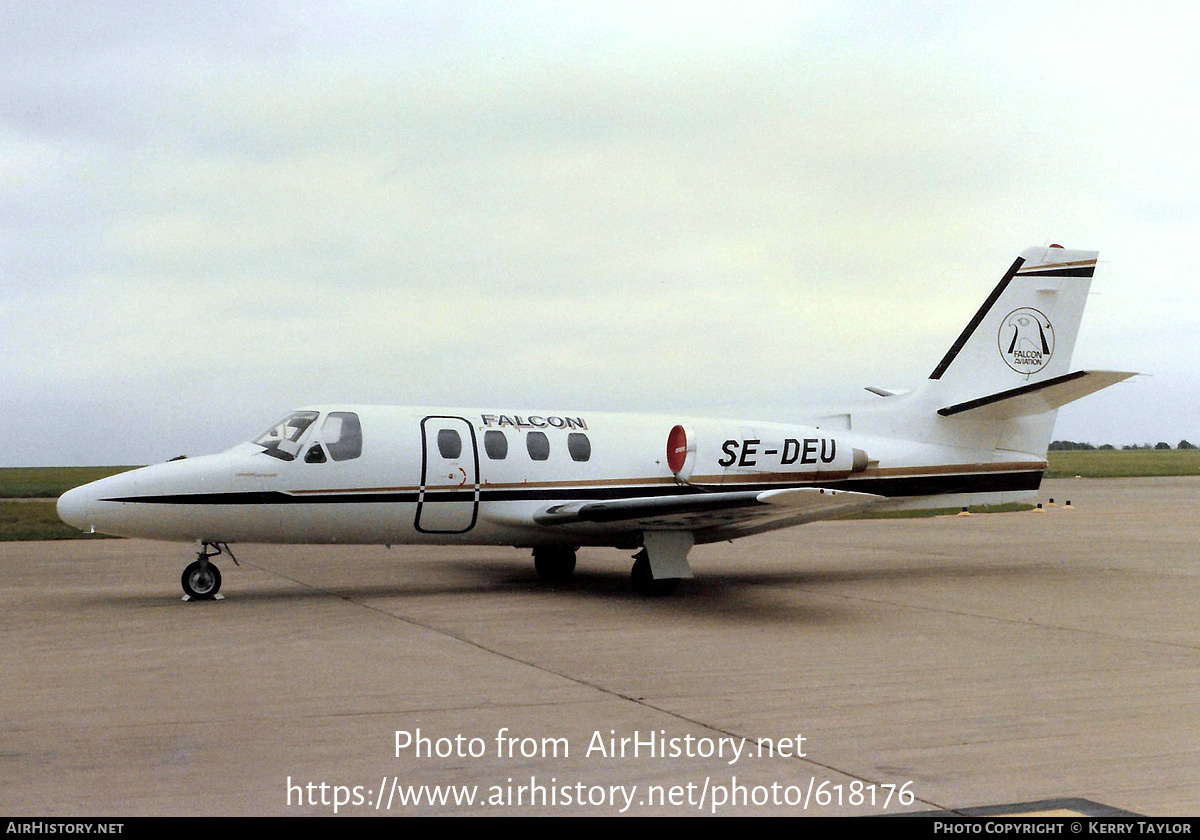 Aircraft Photo of SE-DEU | Cessna 500 Citation | Falcon Aviation | AirHistory.net #618176